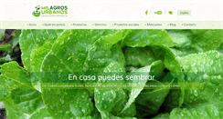 Desktop Screenshot of milagrosurbanos.com